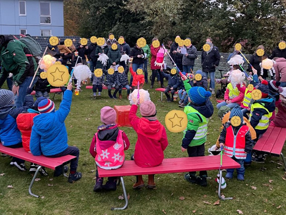 St. Martin in der Kita Kleine Freunde - KITA-Verbund Neuenkirchen